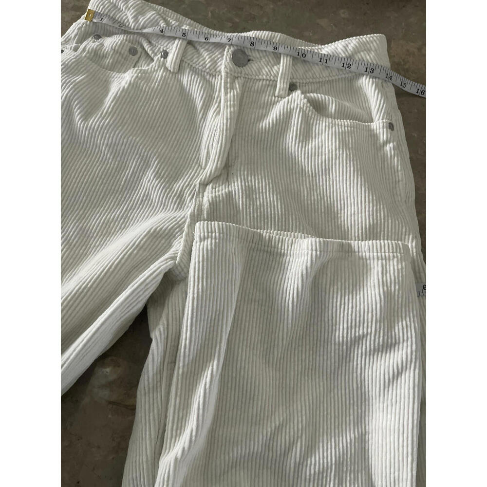 ALMOST FAMOUS-pant size 5 WHITE CREAM 100%COTTON